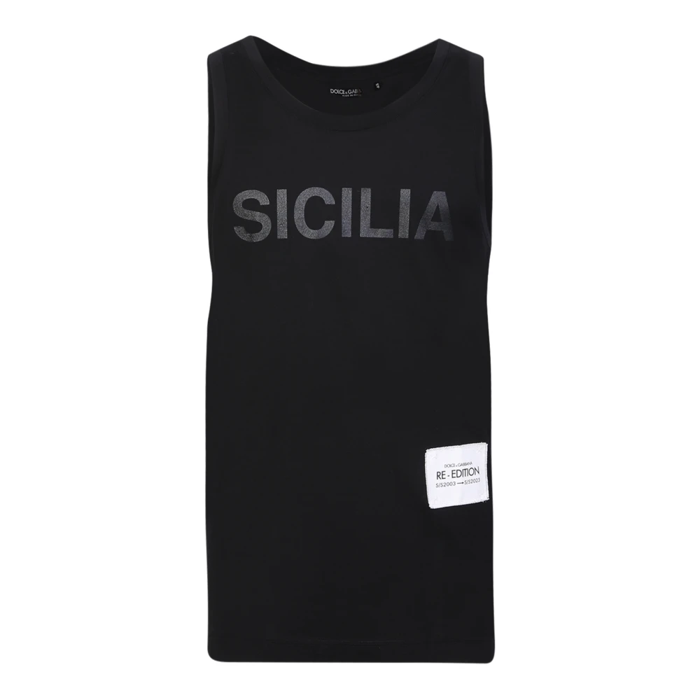 Tops > Sleeveless Tops - - Dolce & Gabbana - Modalova