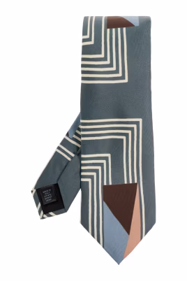 vintage-print-twill-tie
