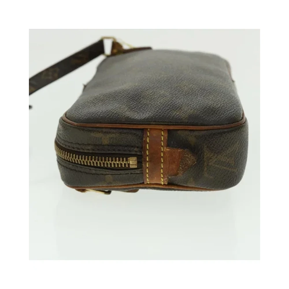 Louis Vuitton Vintage Pre-owned Canvas shoulder-bags Brown Dames