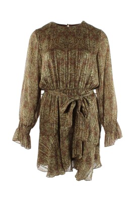 rebelqueen-dress-brown-polyester-description
