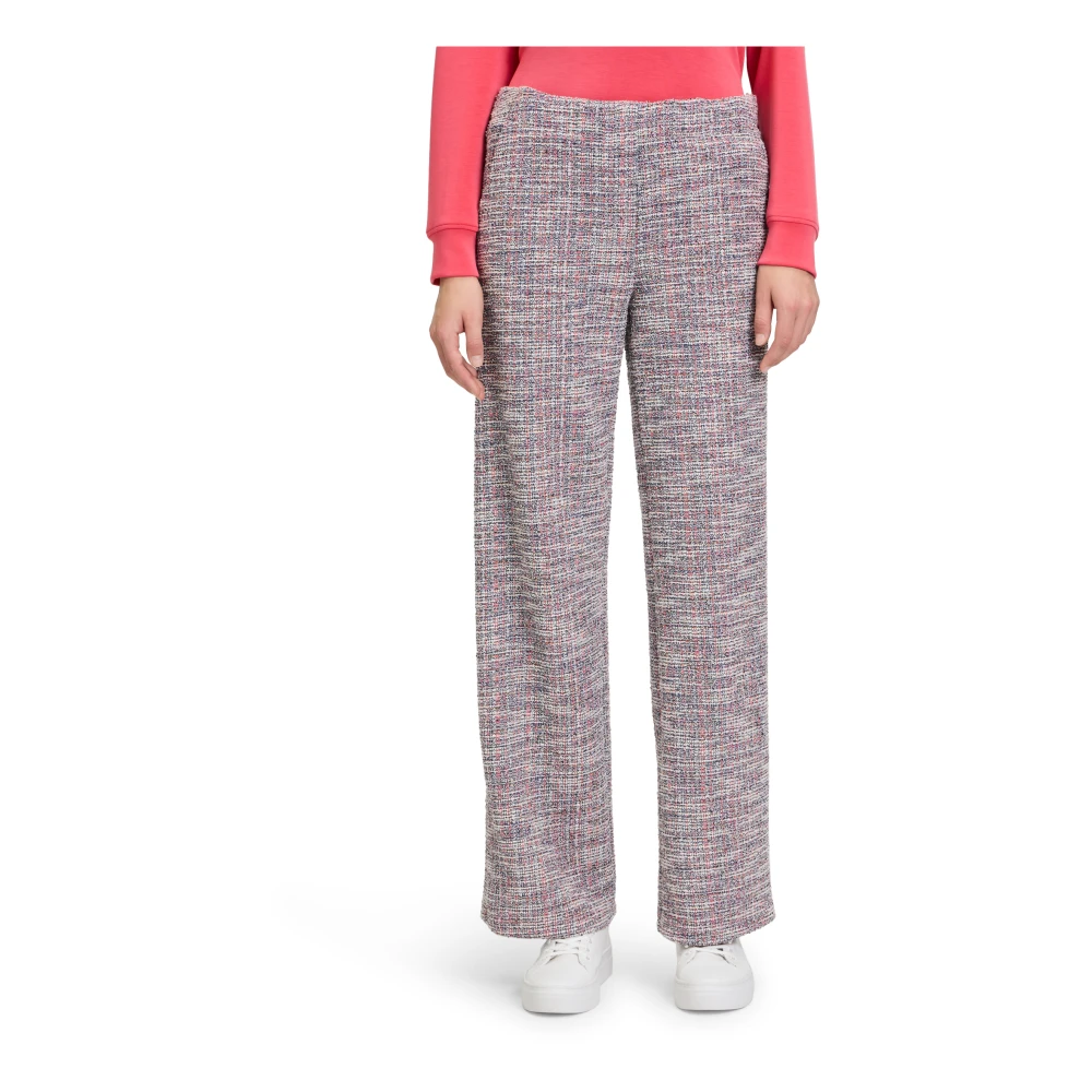 Betty & Co Broek met structuur om in te stappen Multicolor Dames