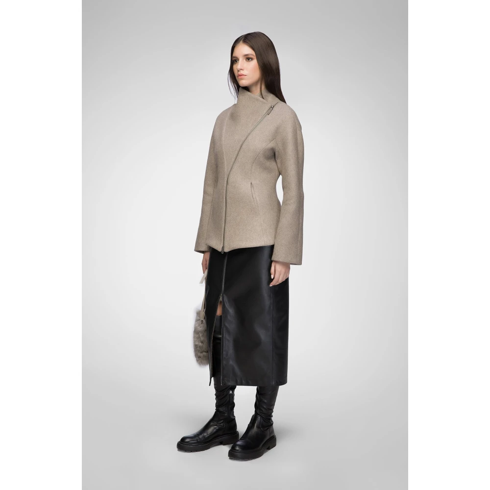 VSP Leticia Niobe wollen jas Gray Dames