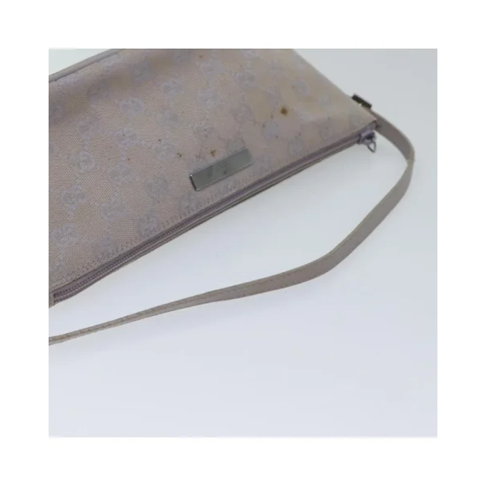 Gucci Vintage Pre-owned Canvas gucci-bags Purple Dames