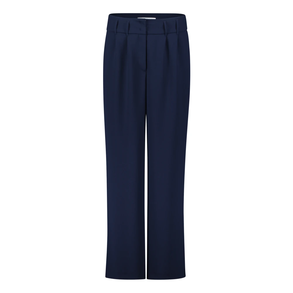 Betty & Co Broek met steekzakken Blue Dames