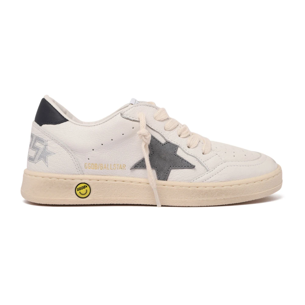 Golden Goose Unisex Kids White Ball Star Leather Trainers - Kids Sneakers - 33 Eu - Kids