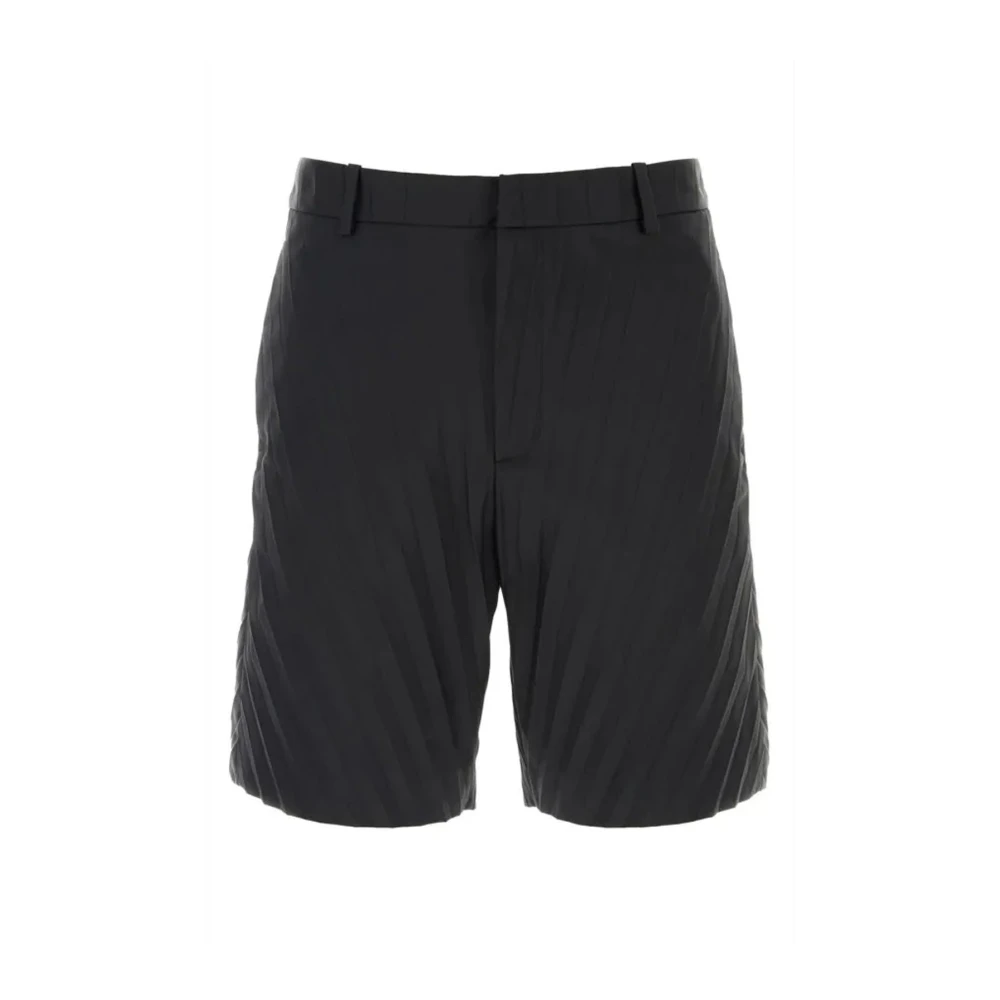 Valentino Zwarte Nylon Shorts Ss22 Black Heren