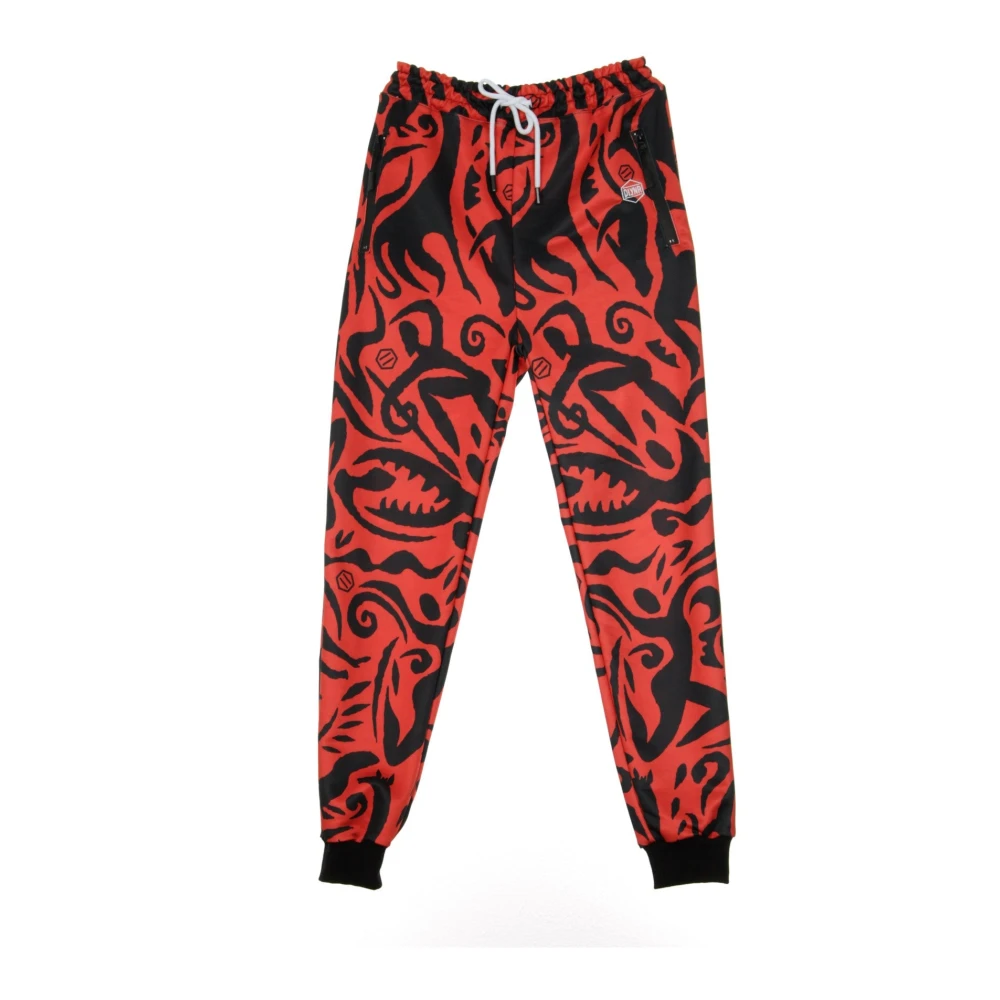 Dolly Noire Rode Zwarte Ritual Masker Trainingsbroek Multicolor Heren