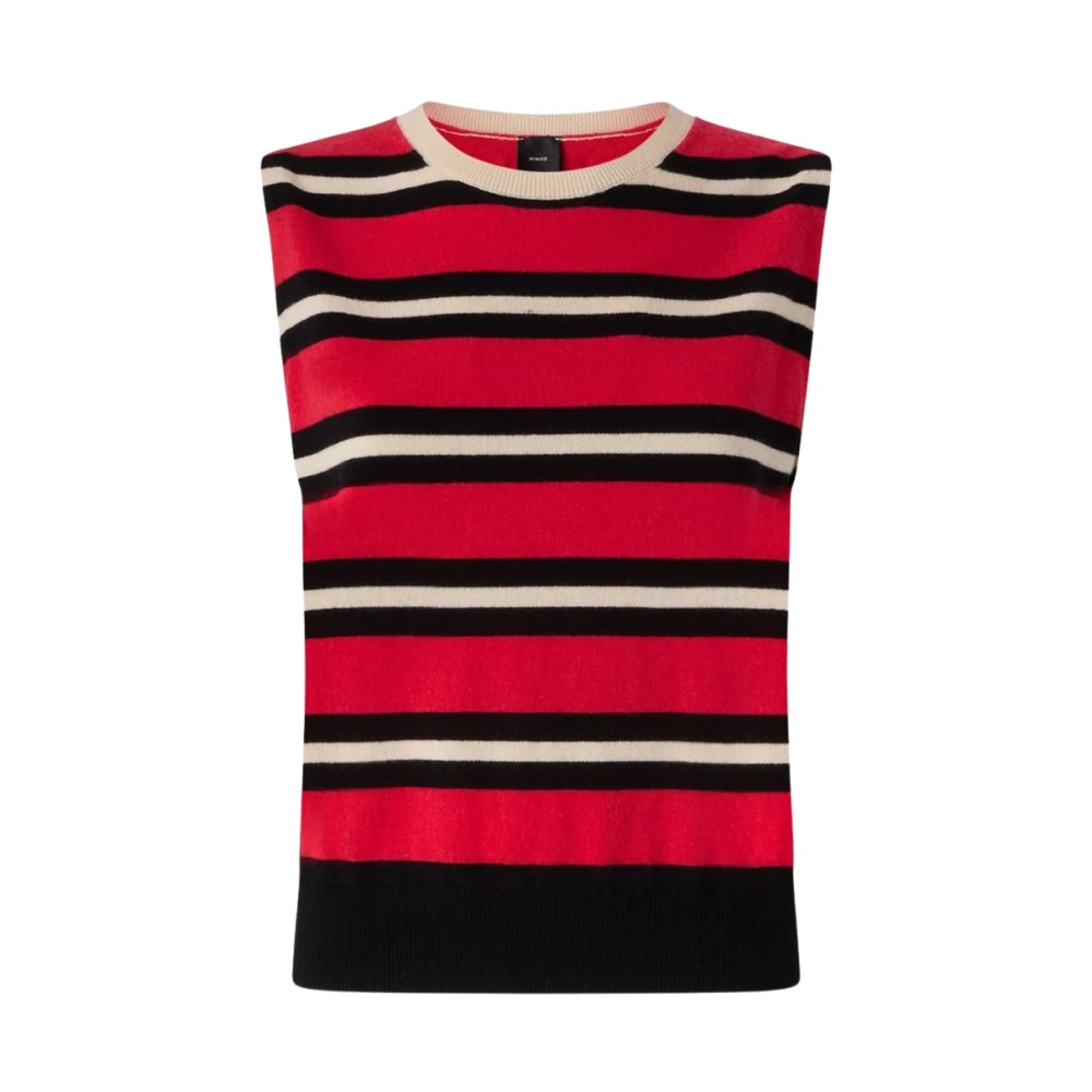 Pinko Vrouw Multicolor Truien & Vesten Dames, Veelkleurig, M, Round-Neck Truien