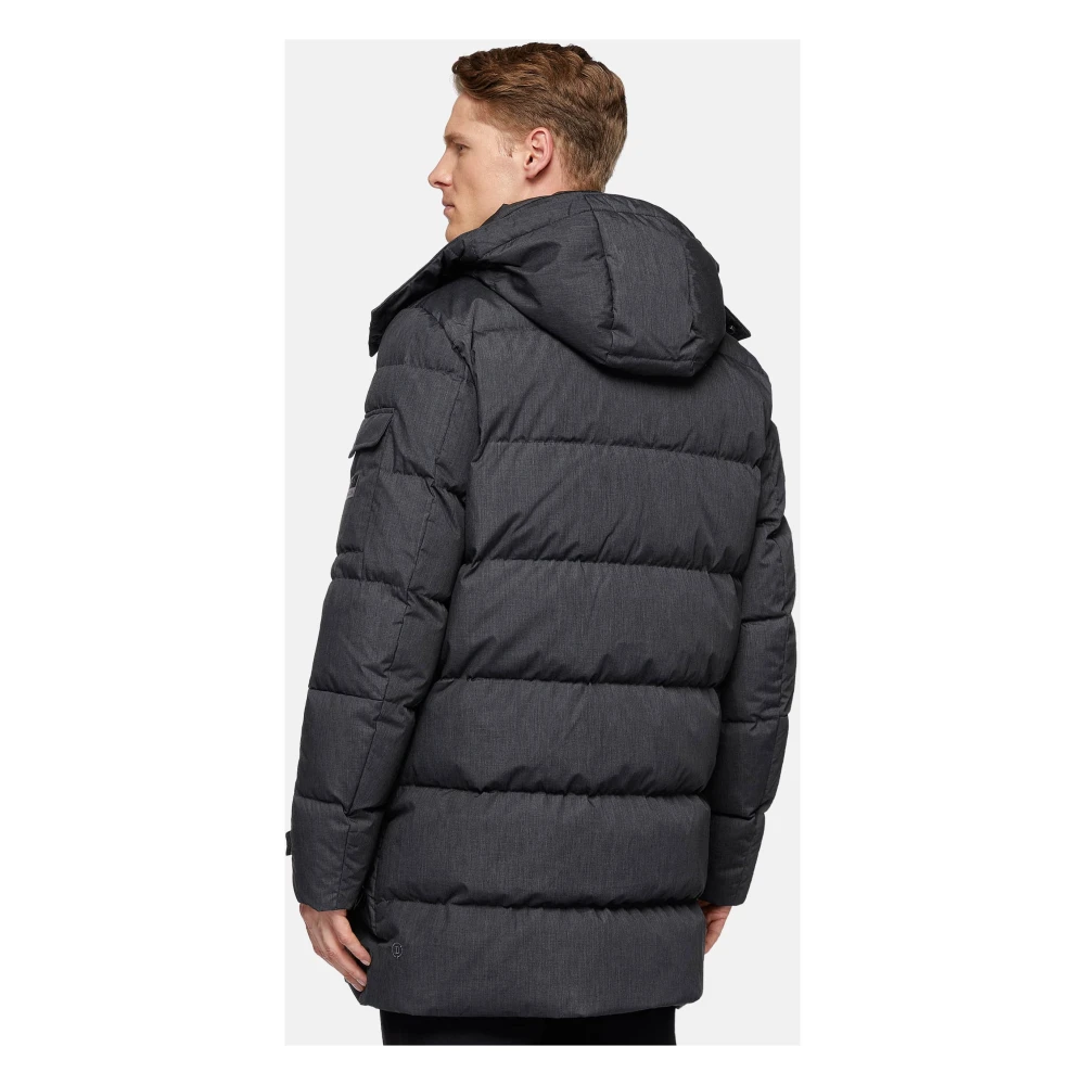 Boggi Milano B Tech Parka Gray Heren
