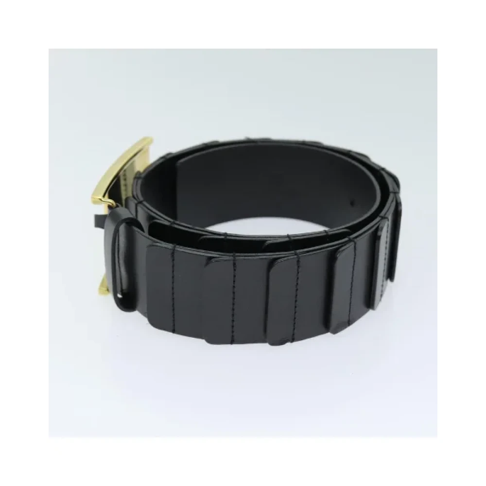 Gucci Vintage Pre-owned Leather belts Black Dames
