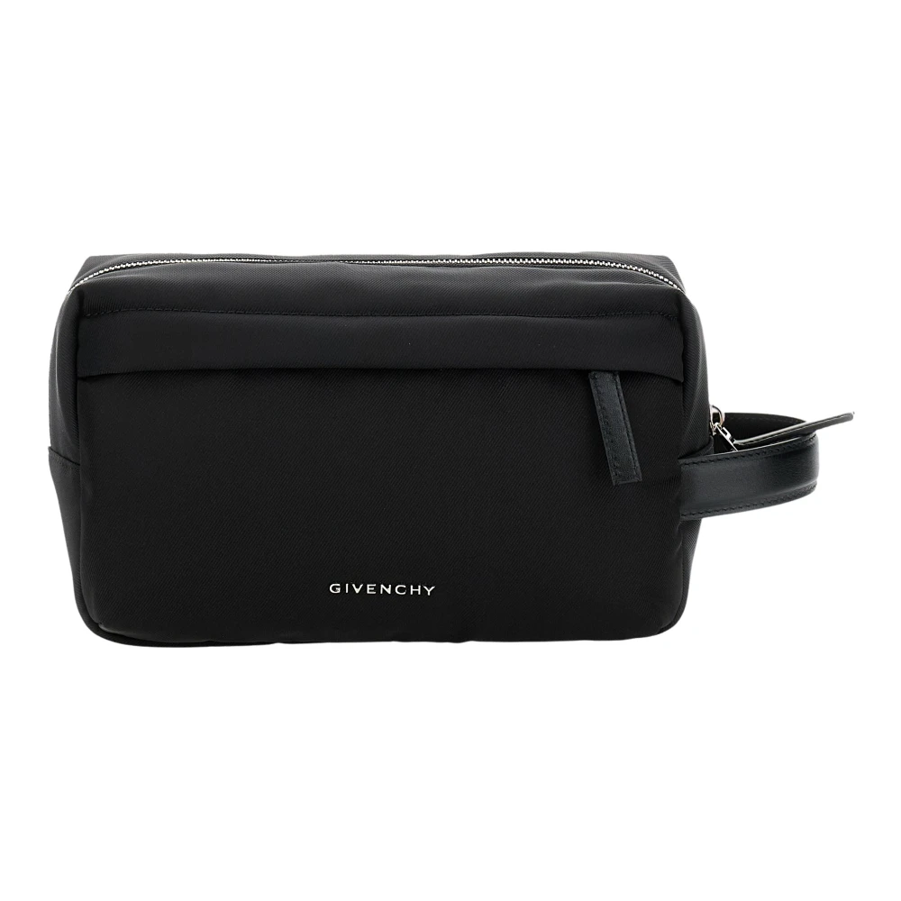 Givenchy Men's Black U Backpack Toilet Pouch