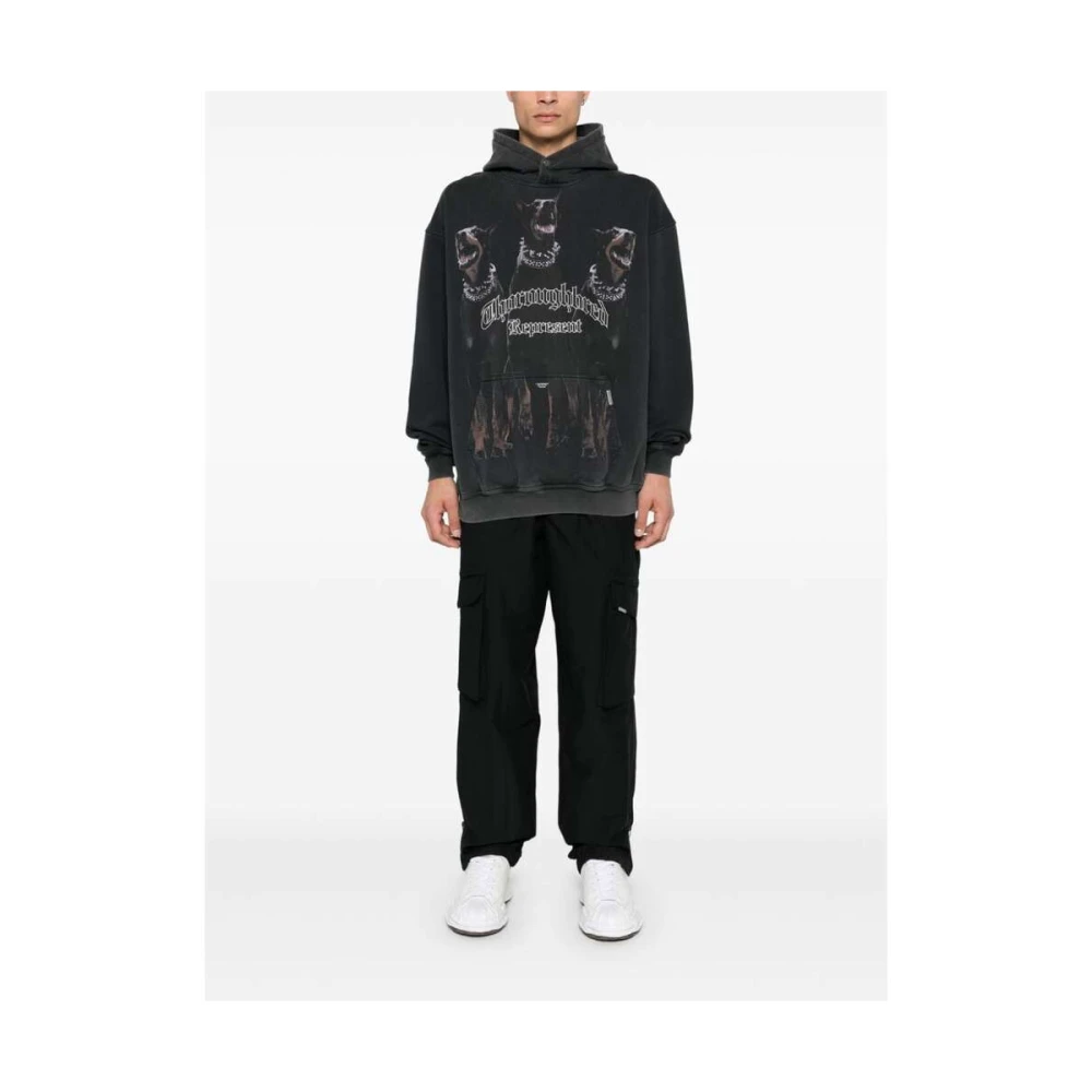 Represent Thoroughbred Hoodie Black Heren