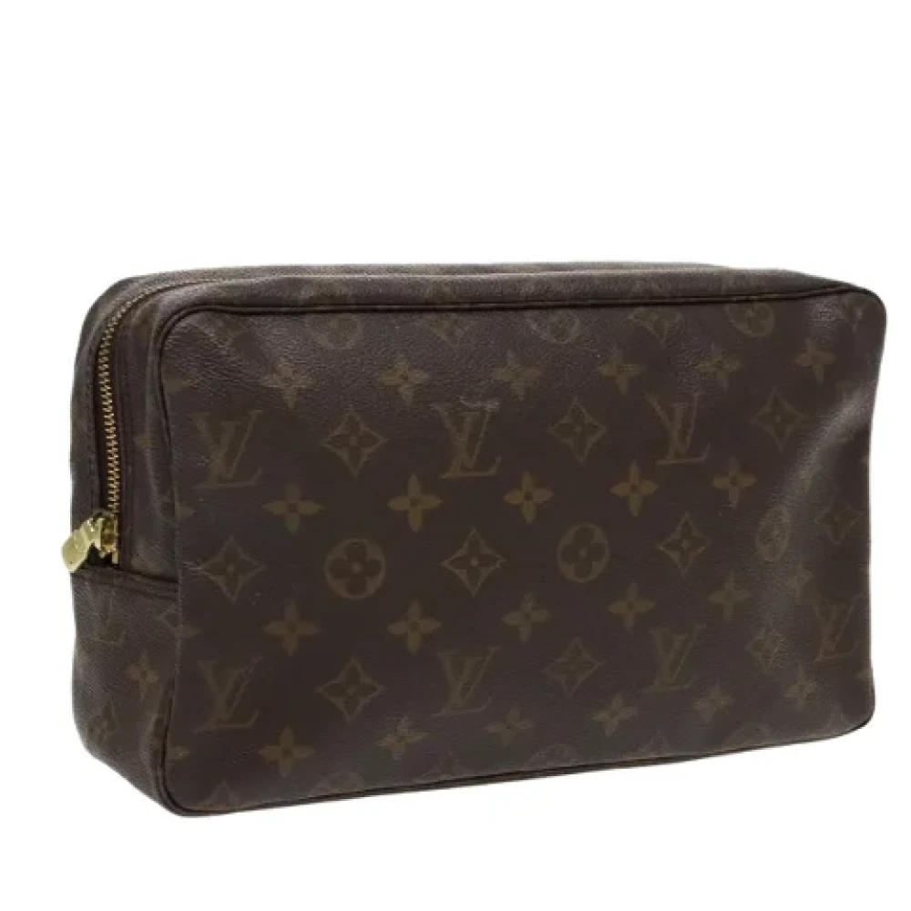 Louis Vuitton Vintage Pre-owned Canvas clutches Brown Dames