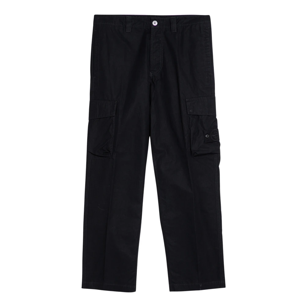 Stone Island Cargo Broek Black Heren