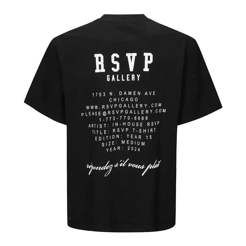 Agolde Katoenen T-shirt met voor- en achterprint Black Heren
