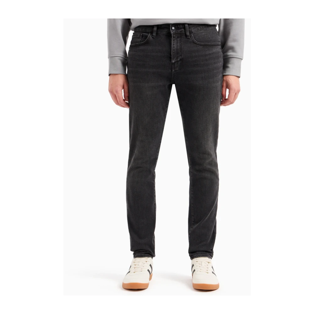 Armani Exchange Slim-fit Jeans Black Heren