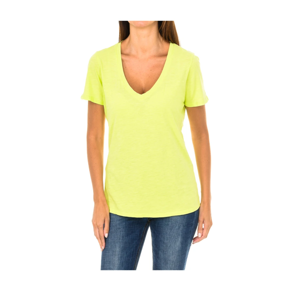 Giorgio Armani T-Shirts Yellow Dames