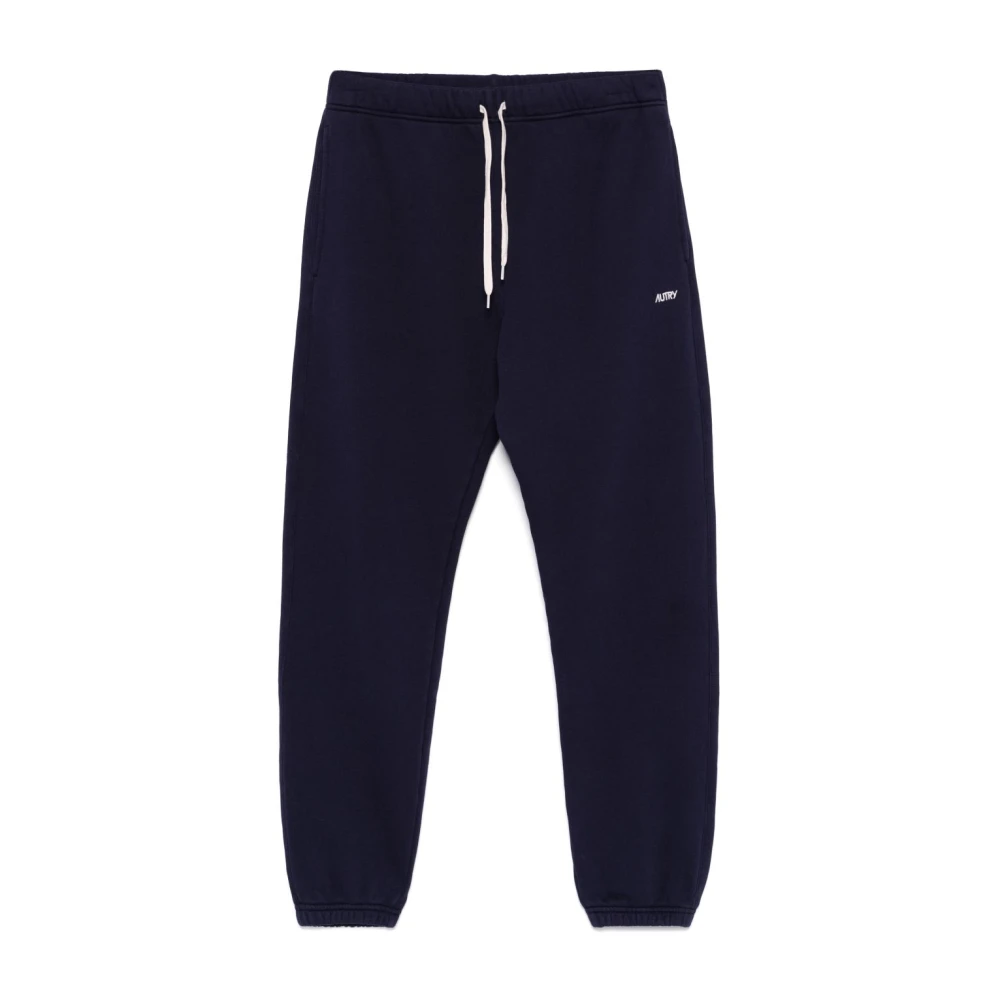 Autry Blauwe Katoenen Broek Blue Heren