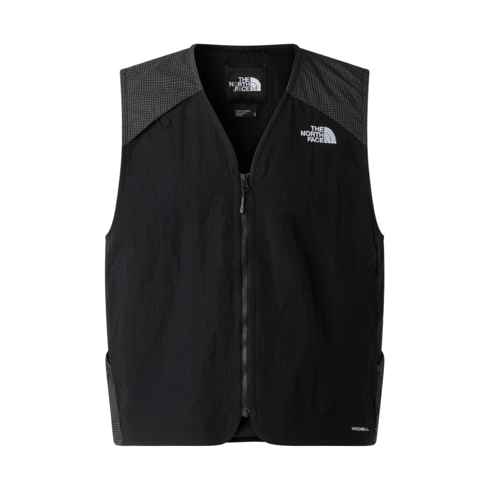 The North Face Men's Black Nse Tech Windwall Vest - Waistcoats - L - Sport