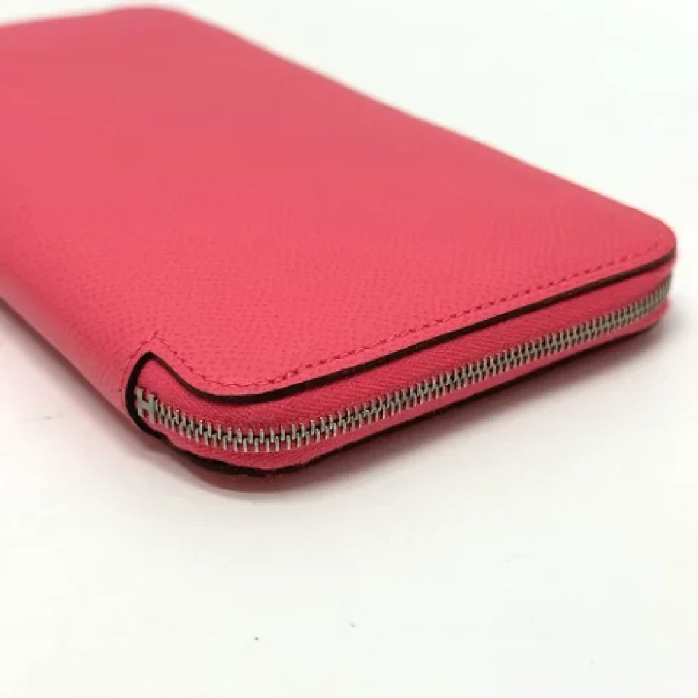 Hermès Vintage Pre-owned Leather wallets Pink Dames