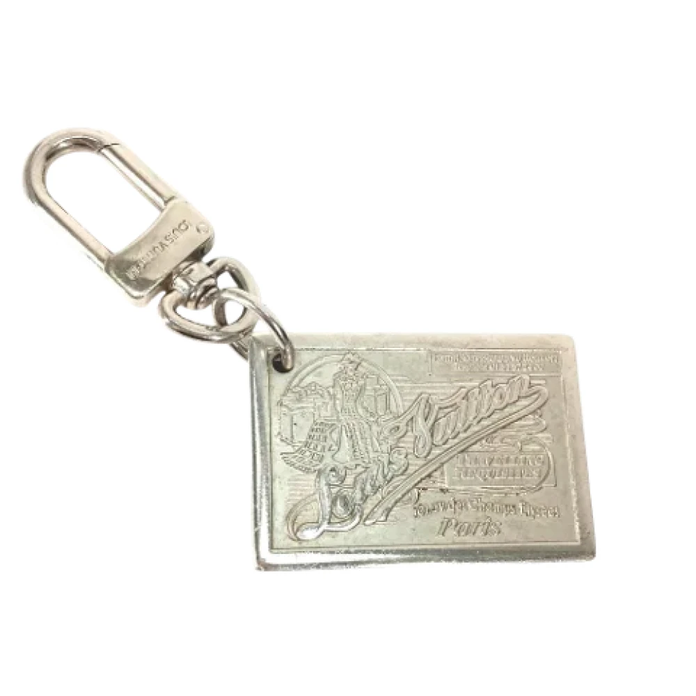 Louis Vuitton Vintage Pre-owned Fabric key-holders Gray Dames