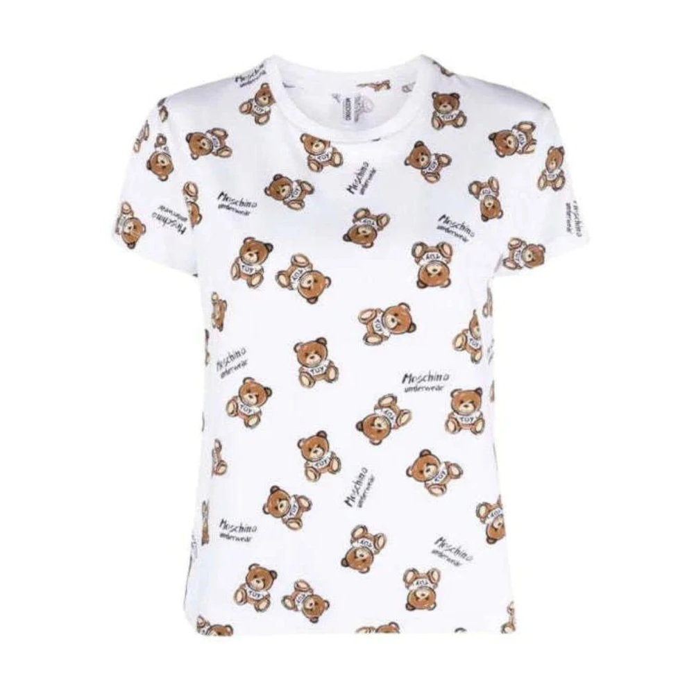 Moschino Homme Blanc - Tops > T-Shirts