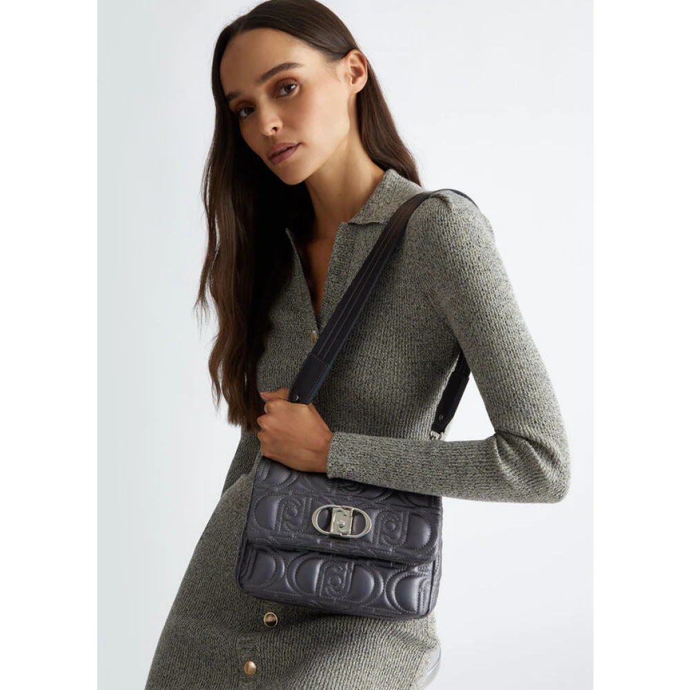 Liu Jo Stijlvolle Crossbody Tas Gray Dames