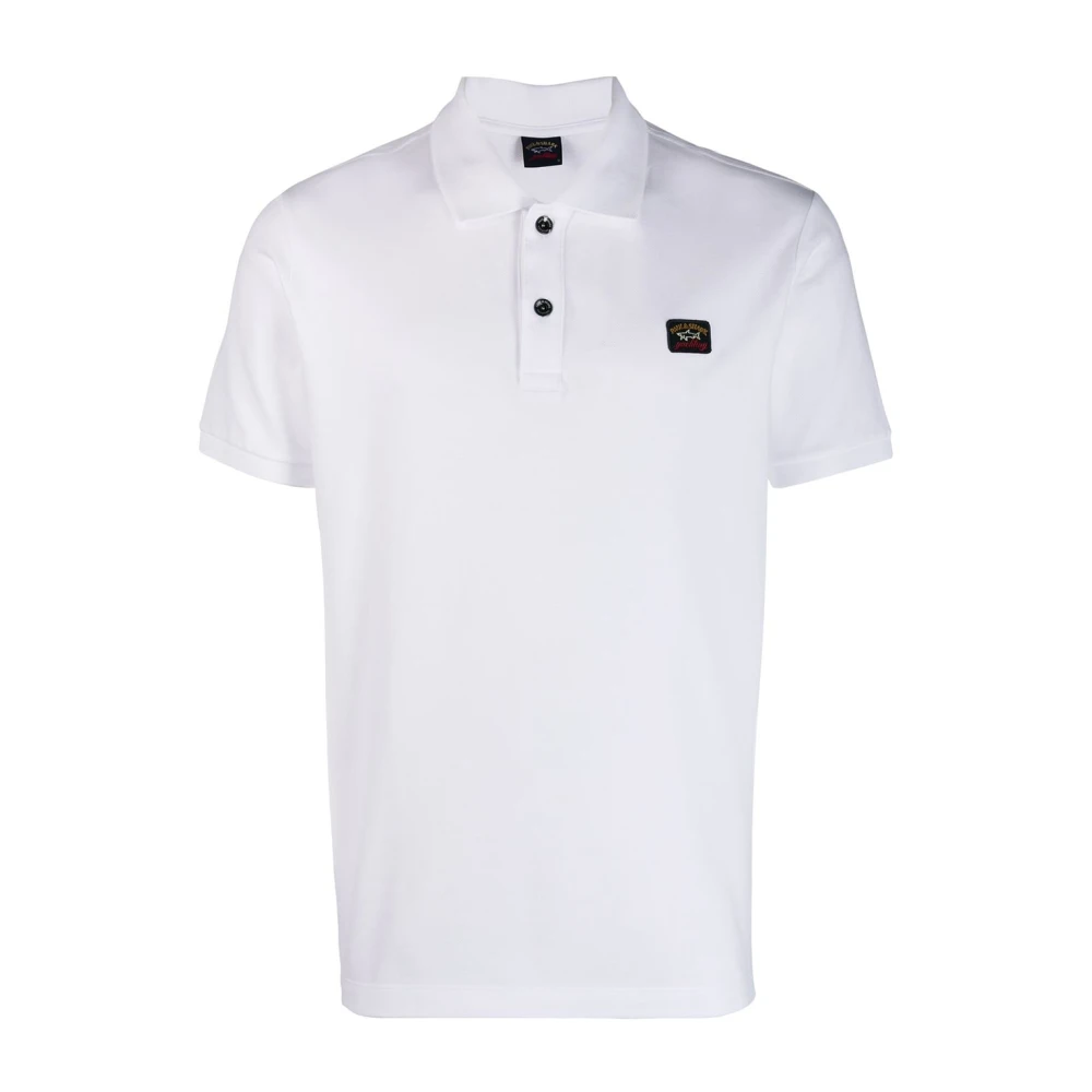 PAUL & SHARK Klassieke Polo Shirt White Heren