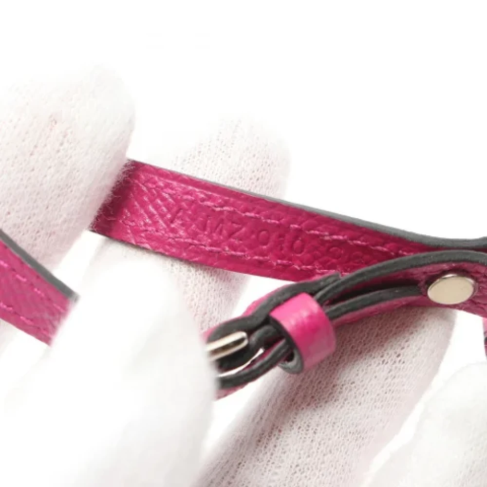 Hermès Vintage Pre-owned Leather key-holders Pink Dames