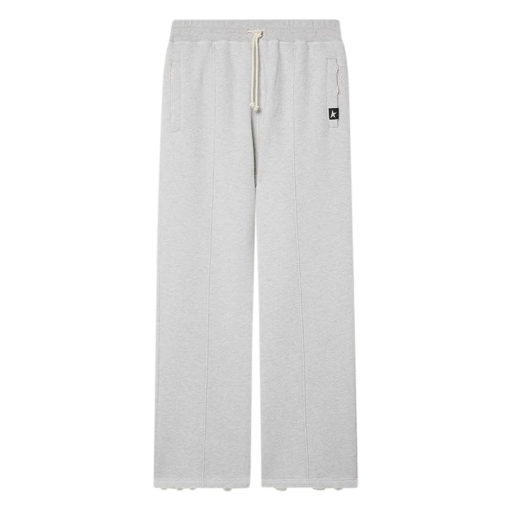 Golden Goose Unisex Gray Sweatpants, Xs, Star Joggers
