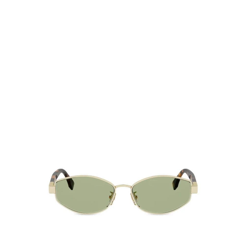 Fendi Women's Yellow Sunglasses, 56 Mm, Baguette Sunglasses