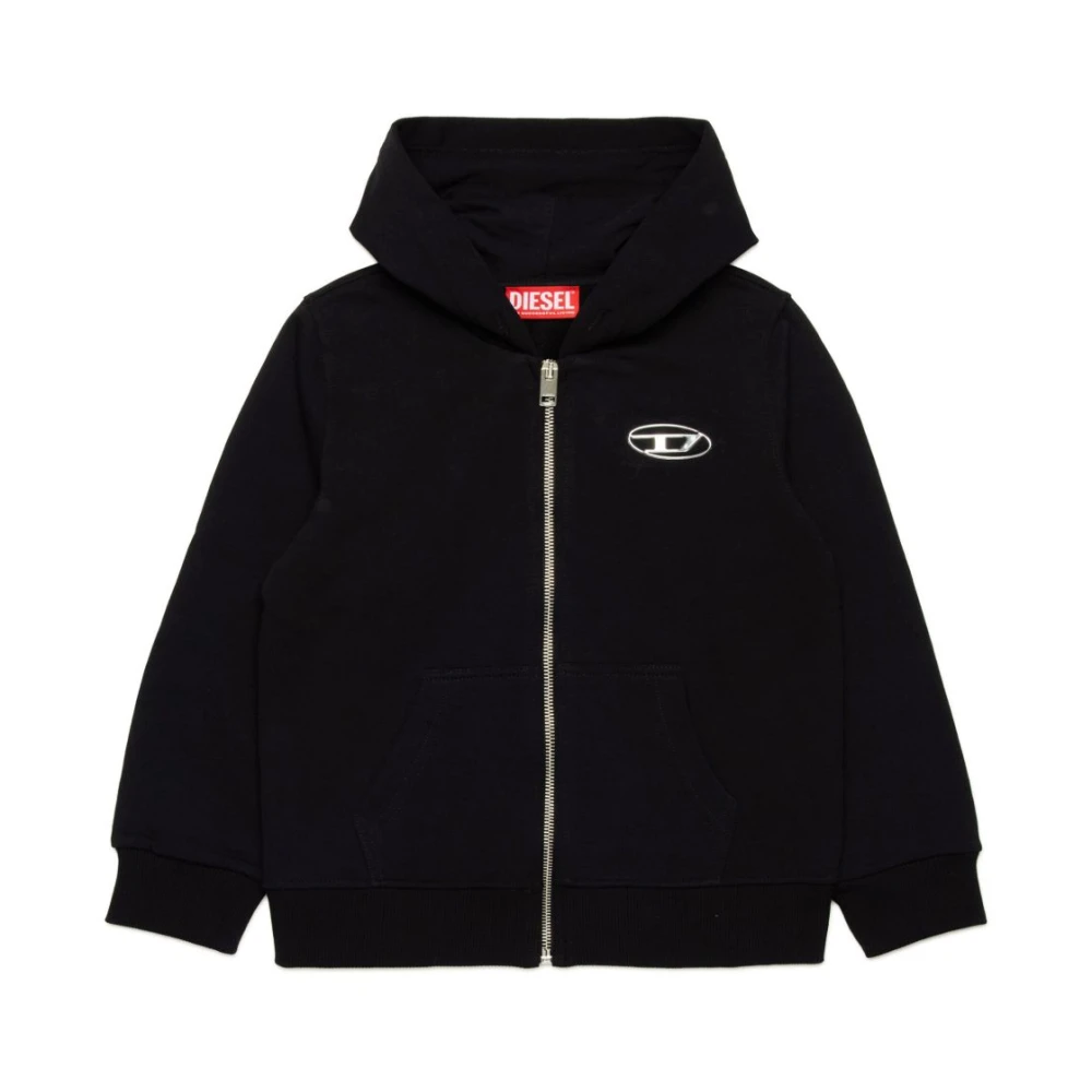 Diesel Boys Black Kids Sweatshirts, 14 Y, Stylish Nero Sweatshirt