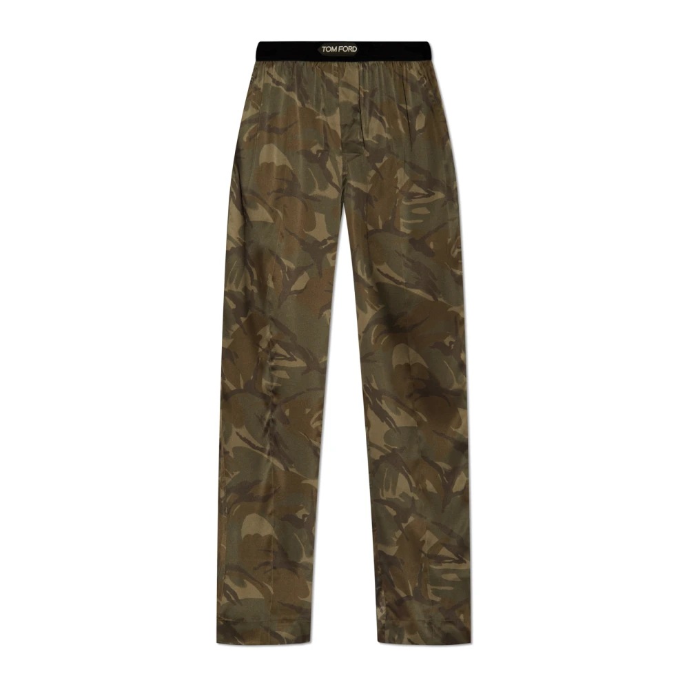 Tom Ford Silke Pyjamasbyxor Green, Herr