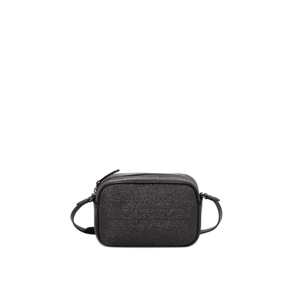 Brunello Cucinelli Women's Black Monili Embellished Camera Bag