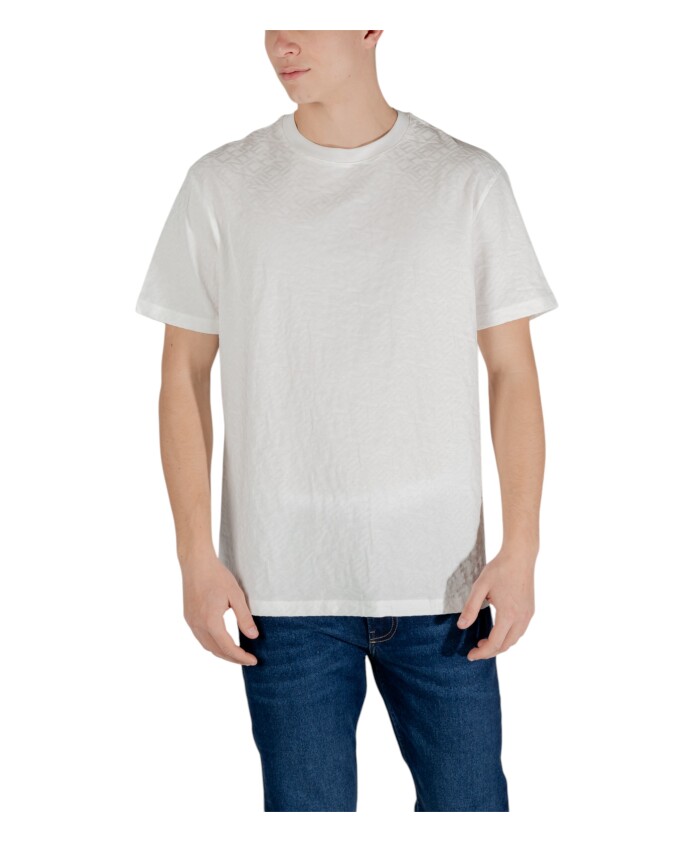 t-shirt-blanc-en-coton-manches-courtes