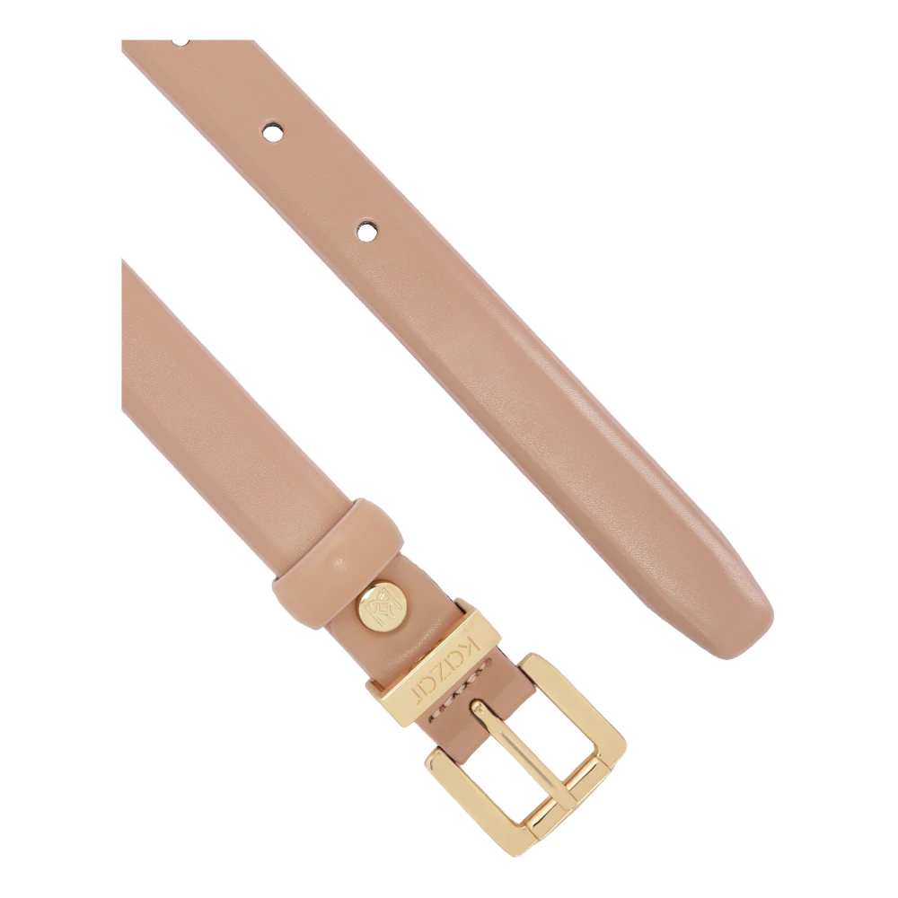 Kazar Smalle lichtroze leren riem Pink Dames