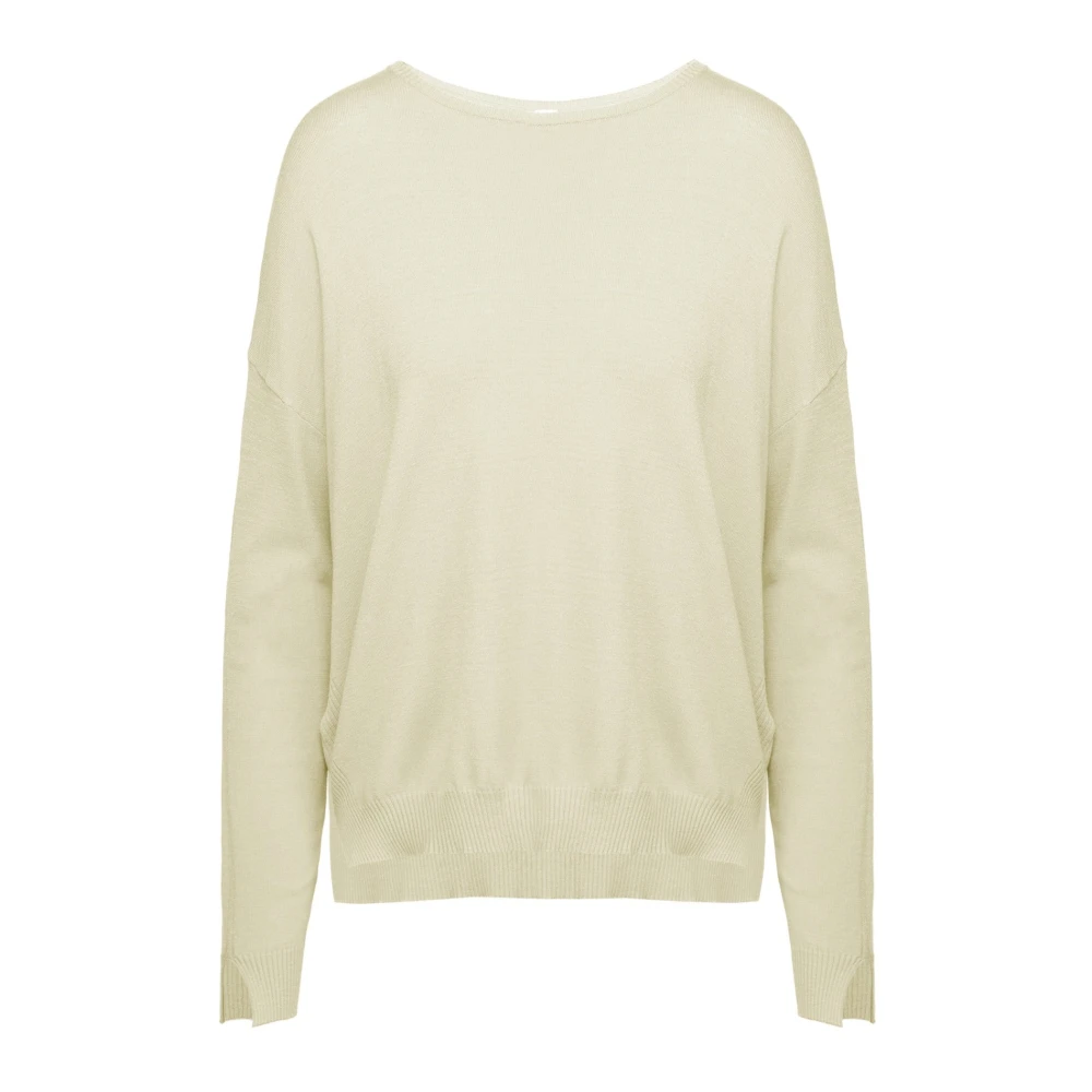 BomBoogie Round-neck Knitwear Beige Dames