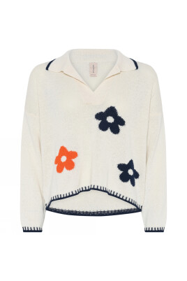 floral-polo-collar-pullover-sweater
