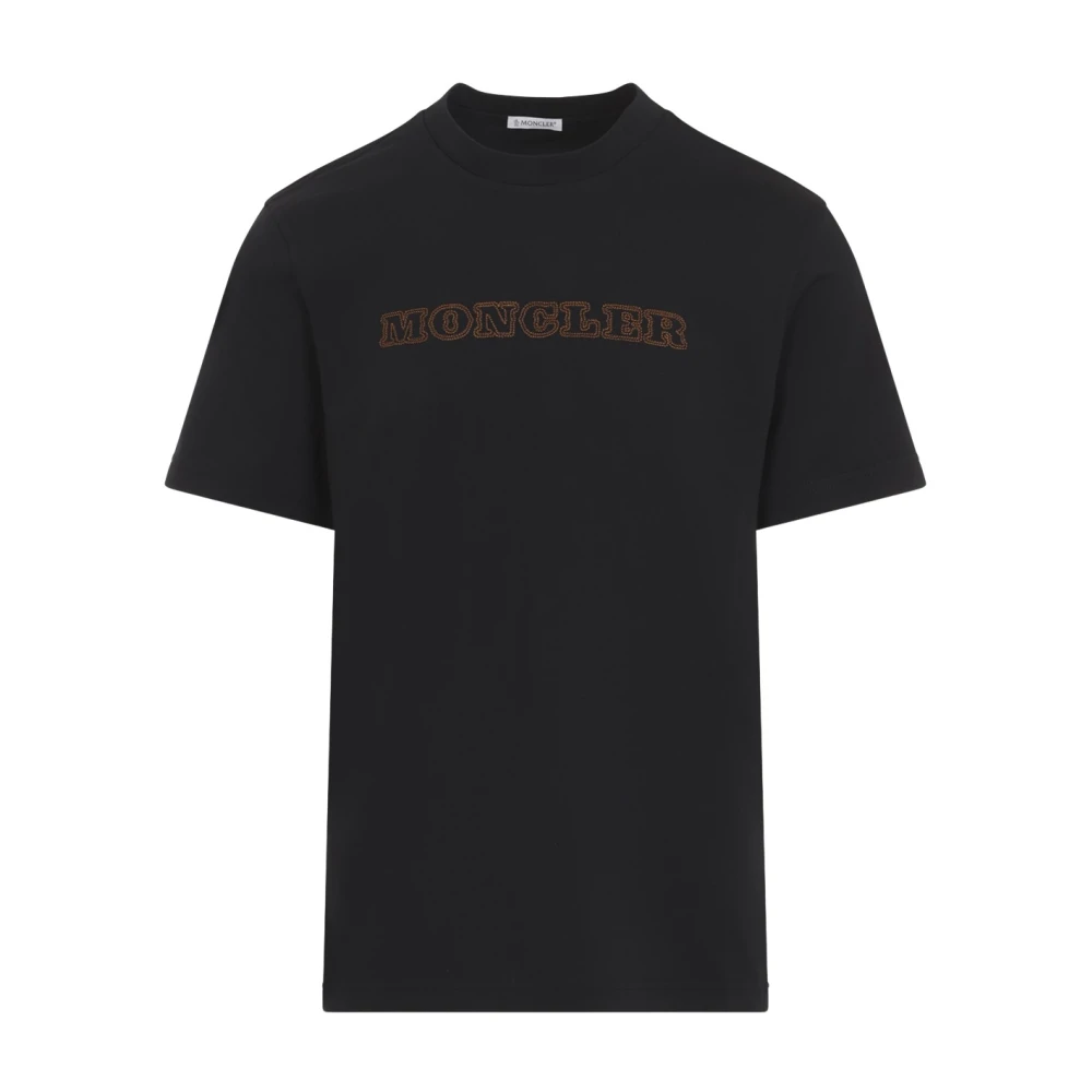 Moncler Logo Cotton Jersey T-Shirt Men da Size: L - Immagine 2