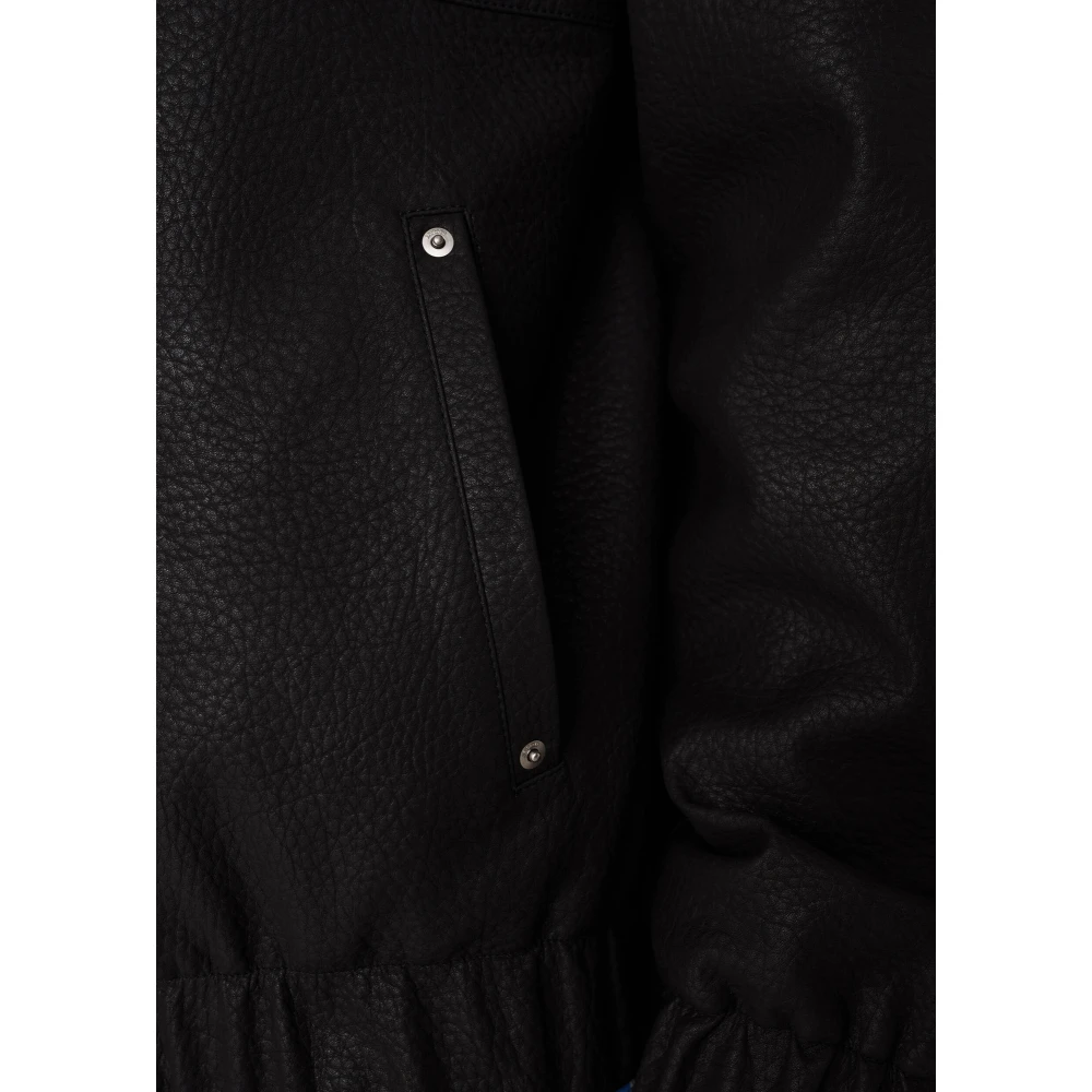 Axel Arigato Pebbled Hooded Jacket Black Heren