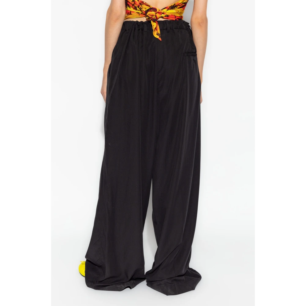 Balenciaga Oversized Broek Black Dames