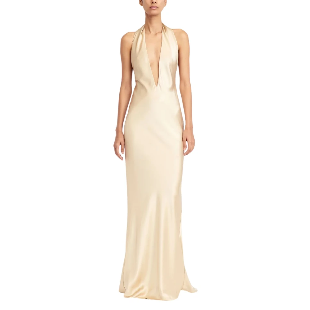 16Arlington Women's Beige Gowns, L, Maren Gown
