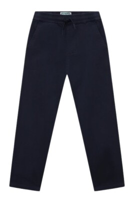 pantalon-bleu-a-taille-elastique