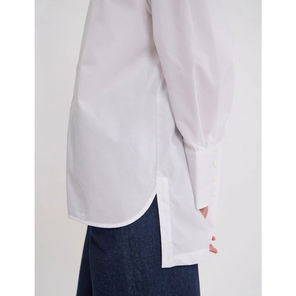 Ines De La Fressange Paris Falco witte katoenen overhemd White Dames