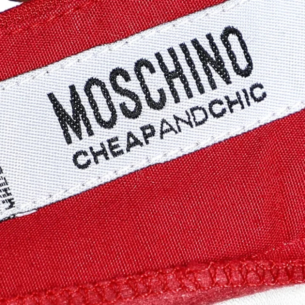 Moschino Pre-Owned Pre-owned Cotton bottoms White Dames