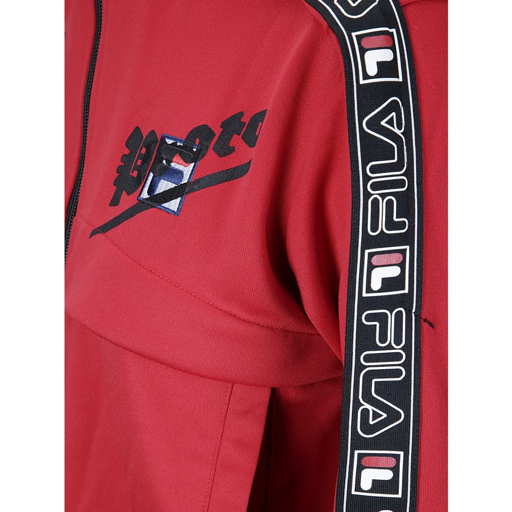 Prototypes Cropped Tracksuit Jacket Red Heren