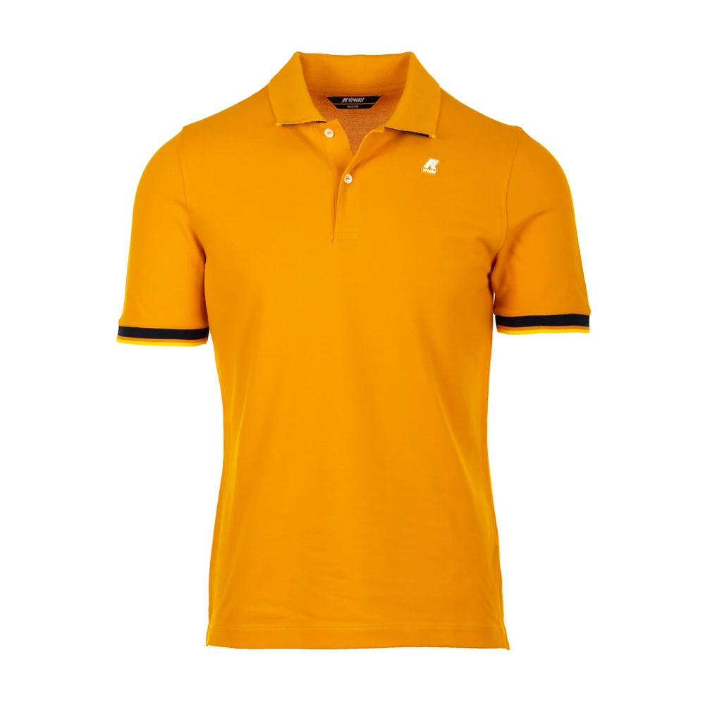 K-way Polo Shirts Orange Heren