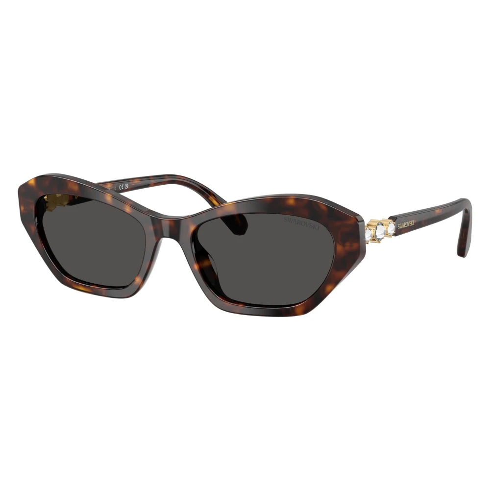 Swarovski Unisex Brown Sunglasses, 54 Mm, 0Sk6048