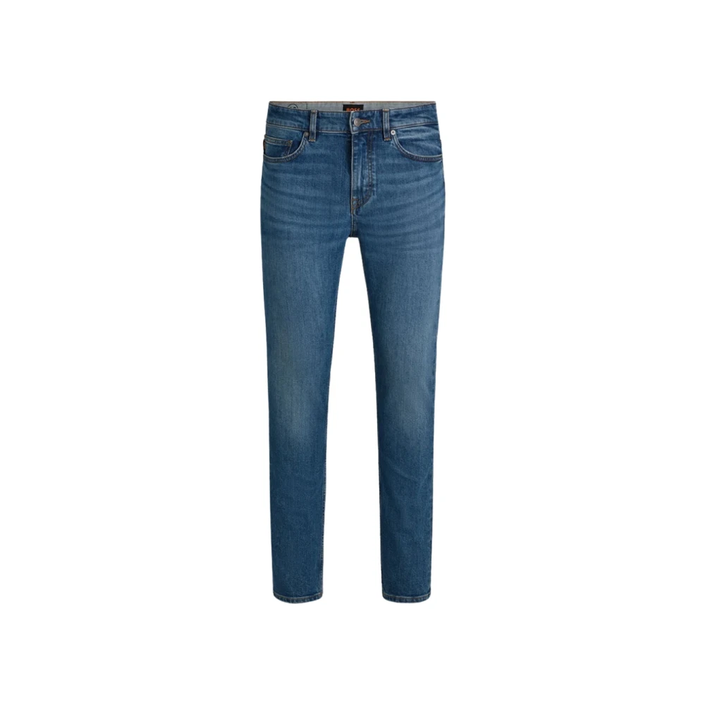 Hugo Boss Regular Fit 5-Pocket Jeans Bright Blue Heren
