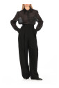 chemise-en-soie-noire-avec-col